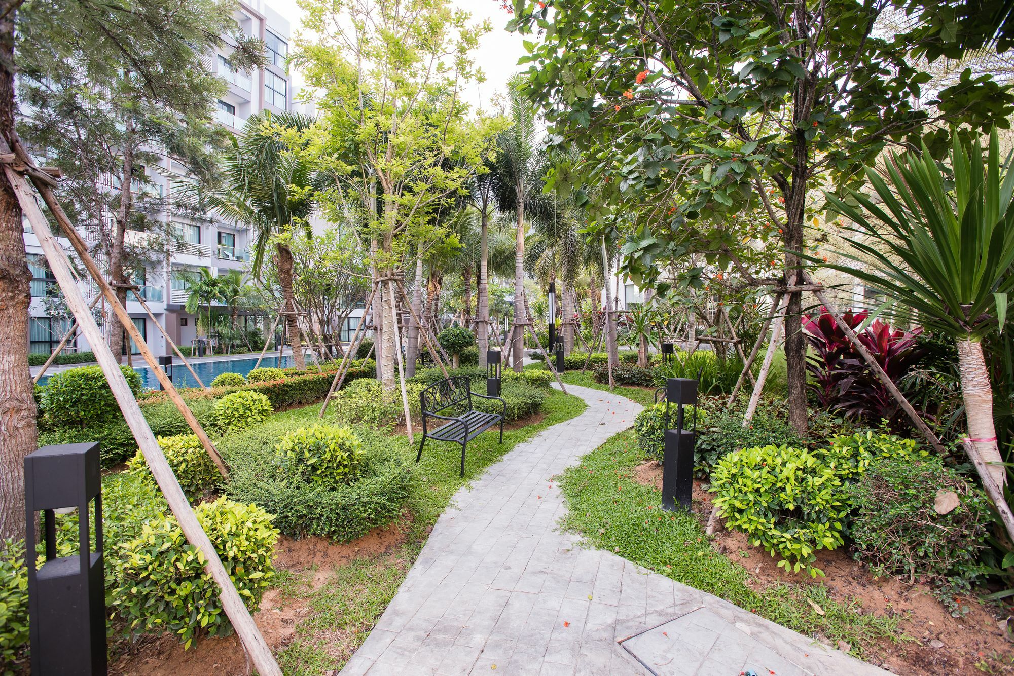 Dusit Grand Park Apartment Pantai Jomtien Luaran gambar